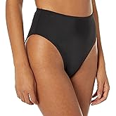 Amazon Essentials Women's High Waist High Leg Bikini Bottom