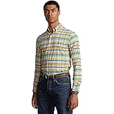 Polo Ralph Lauren Mens Classic Fit Plaid Performance Shirt