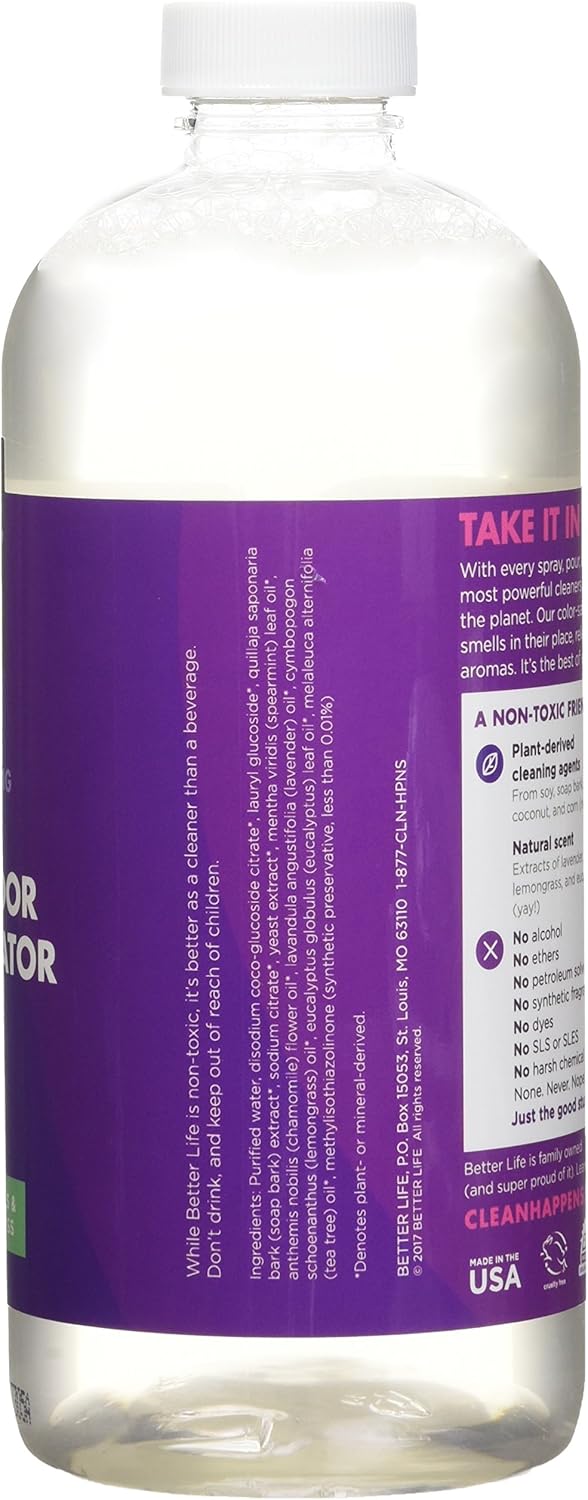Better Life Natural Stain & Odor Eliminator, 16 oz: Health & Personal Care