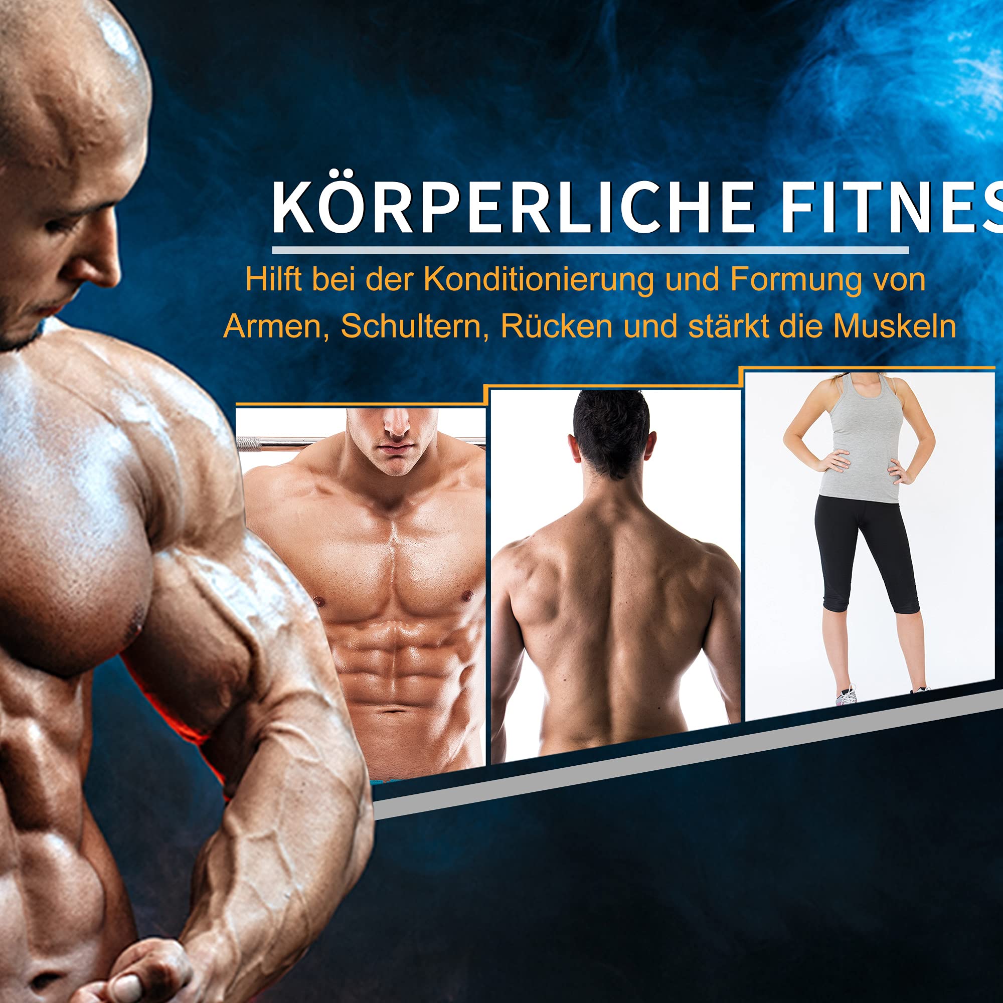 HOMCOM Hanteln mit gerändeltem Griff, Kurzhantel aus Gusseisen, 1 x 15kg, Kurzhanteln für Männer und Frauen, Dumbbell für Zuhause, Fitnessstudio, Krafttraining 7