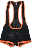 iYunyi Mens Open Back Bodywear Sexy Lingerie Bodysuit Wrestling Singlet Struggles