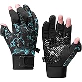 KUTOOK Winter Fishing Gloves for Men& Women Waterproof Glove Cold Weather Hunting Photography Shooting Hiking