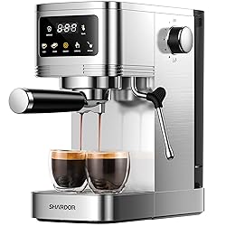 SHARDOR Espresso Machine 20 Bar, Professional