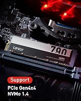 Lexar NM790 2TB M.2 2280 PCIe Gen4x4 NVMe Internal SSD view 3