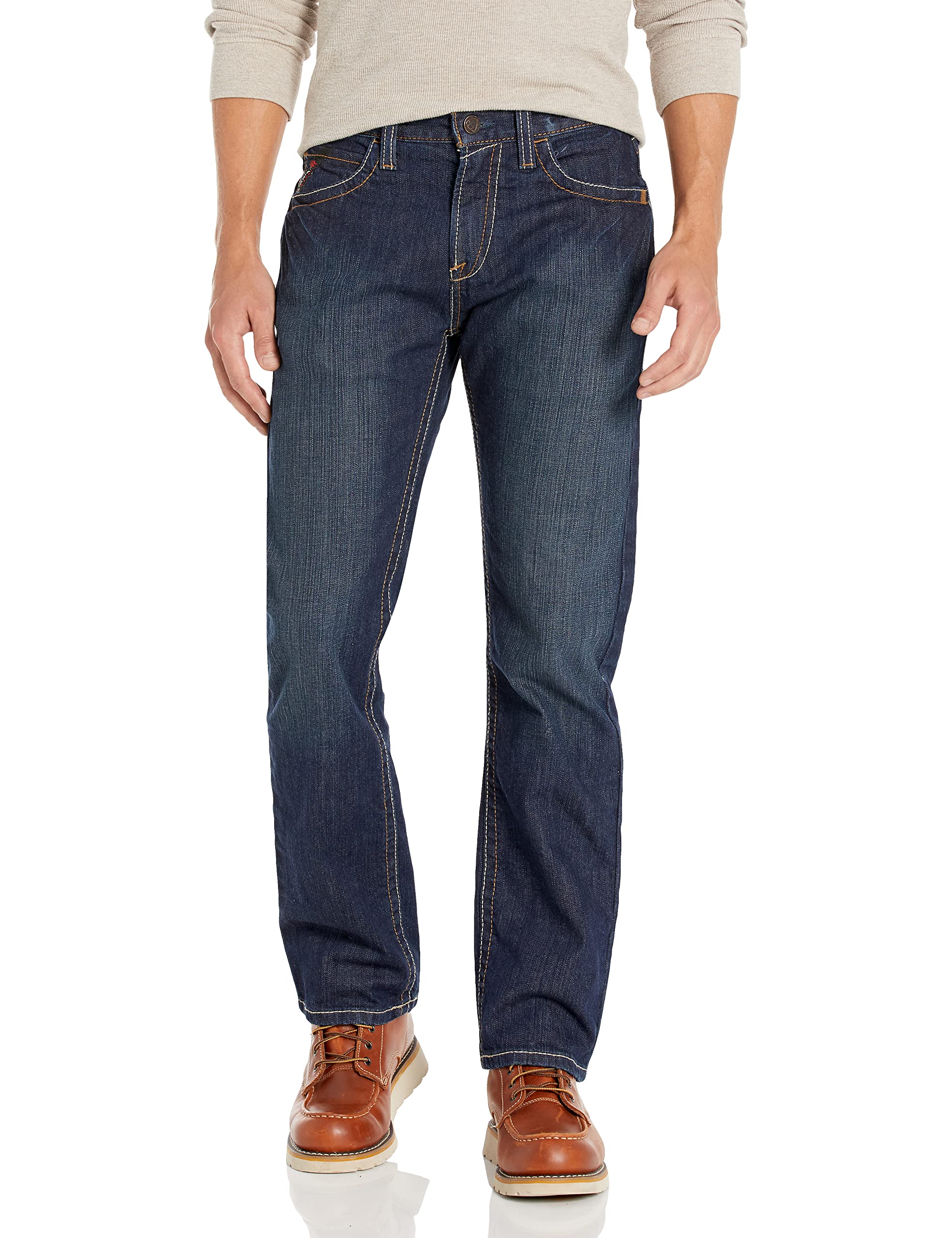 ARIAT Men’s Flame Resistant M7 Slim DuraStretch Basic Straight Leg Jean Shale