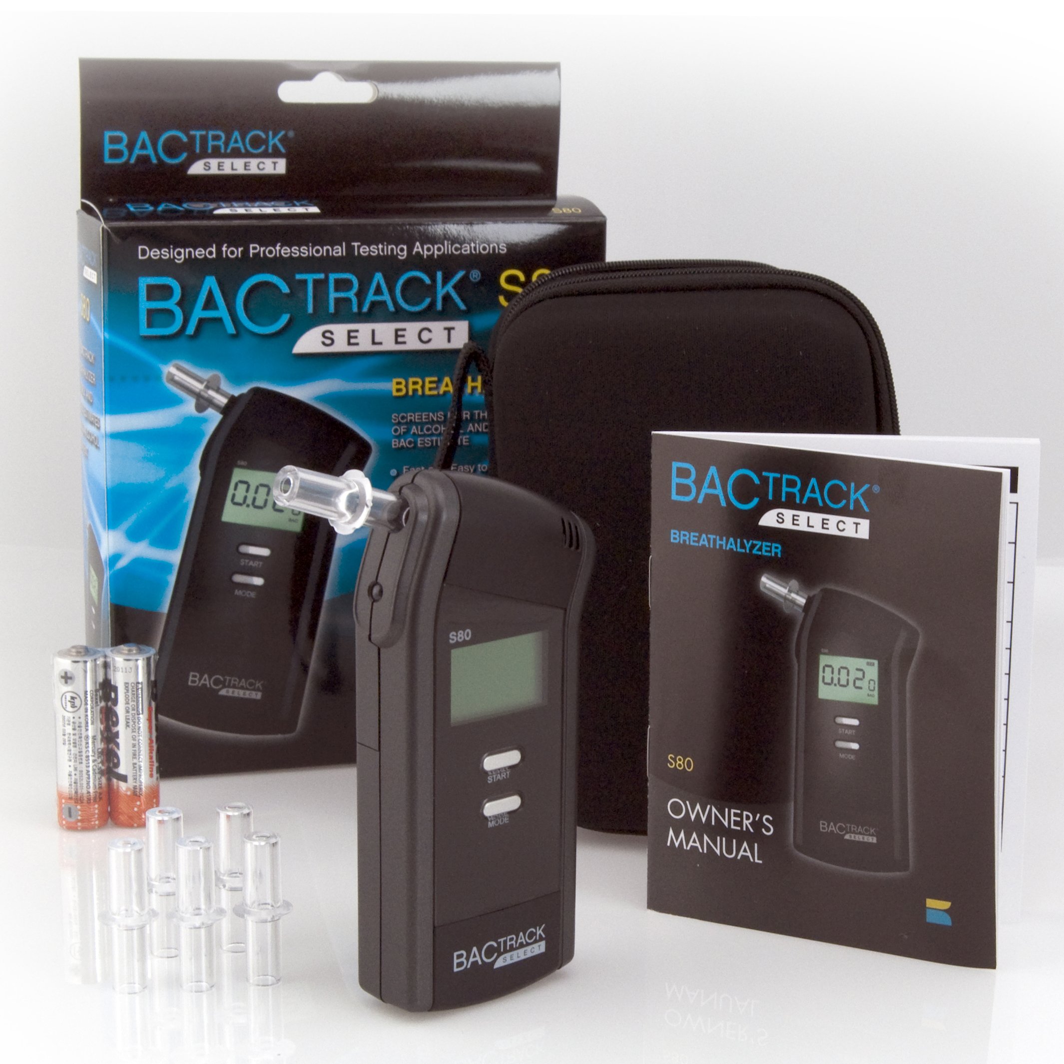 BACtrack S80 Breathalyzer ProfessionalGrade Accuracy DOT & NHTSA