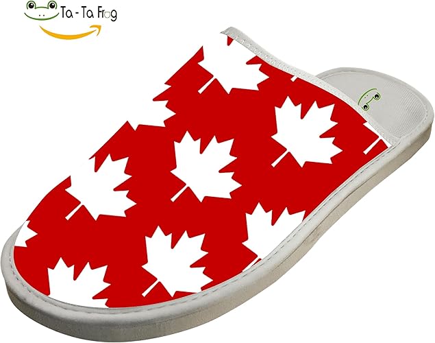 Adda Multiple Sizes Canada Leaf Anti Slip Fashion House