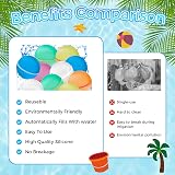 CNMTCCO 12PCS Reusable Water Balloons Magnetic Self-Sealing Silicone view 2