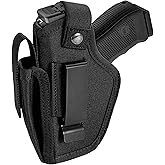 Gun Holsters for Men/Women, 380 Holster for Pistols, Universal Airsoft Right/Left, IWB/OWB 9mm Holsters for Concealed Carry, 