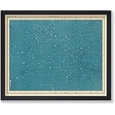 Poster Master Celestial Poster - Map of the Stars Print - 8x10 UNFRAMED Wall Art - Gift for Astronomy, Lunar Fans - Vintage Art for Home, Bedroom, Living Room - Night Sky Constellations Map