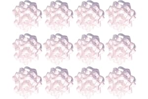 The Gift Wrap Company Decorative Pearlized Gift Bows, Medium, White