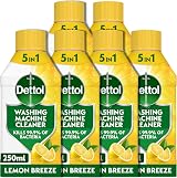 Dettol Washing Machine Cleaner Lemon 1.5L (250ml x6) Antibacterial