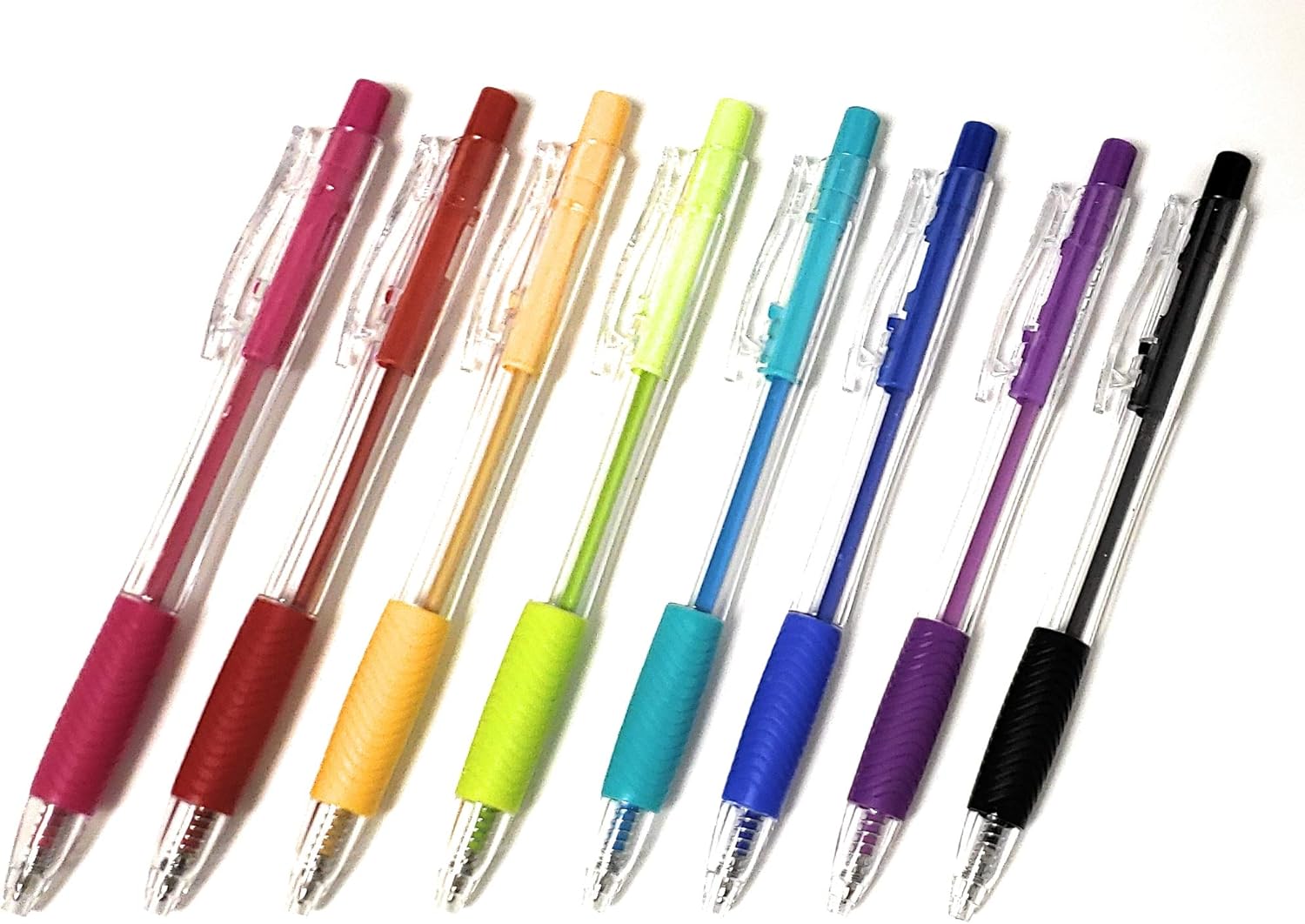 The New ClipClicks Rainbow Comfort Grip, Colored Ink