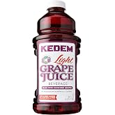 Kedem 100% Pure Kosher Grape Juice for Passover &amp; All Year Round, Plastic Bottle, Healthy &amp; Delicious, Refreshing Taste, Half gallon, 64 oz