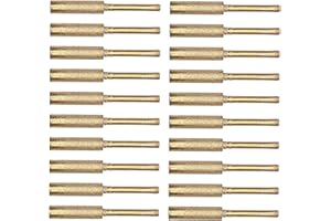 Hyuduo Chainsaw Sharpener Burr Grinding Head, Emery Material Sharpening Stone for Electric Grinder, 20-Pack High Performance 