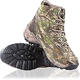 HANAGAL Waterproof Hunting Shoes Camo Lightweight Hiking Shoes Men's Military Tactical Boots Army Combat Boots For Men Size 6.5-13