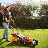 Yard Force 40V Cordless Lawn Mower 32cm Cutting Width 30L Bag 5 Heights view 4