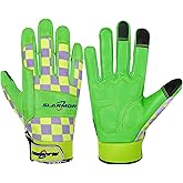 SLARMOR Leather-Gardening-Gloves for Women,Thorn-Proof Work-Gloves for Weeding,Digging,Planting,Pruning Yard garden Gloves