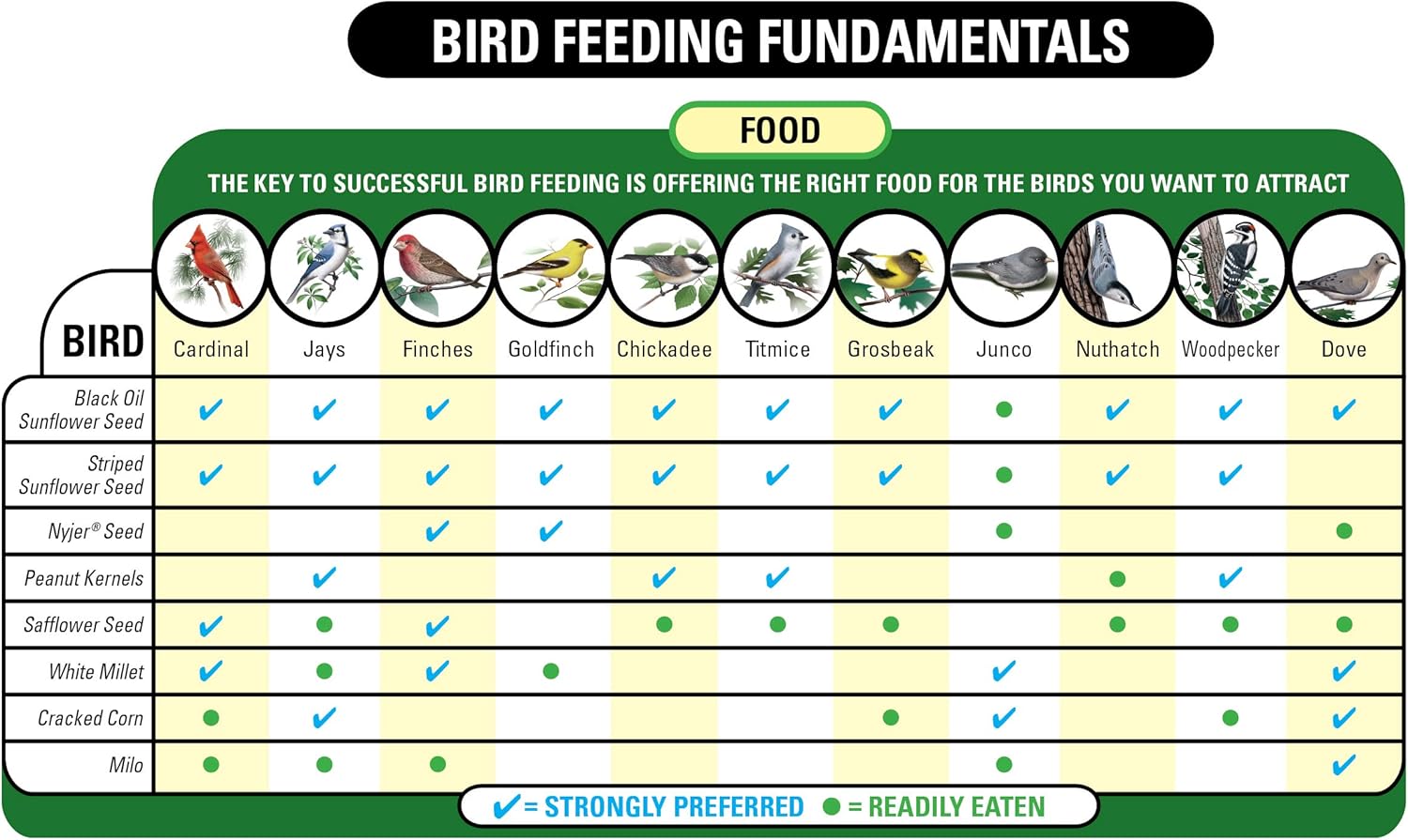 Wagner's 62046 Backyard Wildlife Food, 8-Pound Bag : Wild Bird Birdseed : Garden & Outdoor