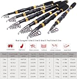 Sougayilang Carbon Fiber Telescopic Fishing Rod Reel Combo 1.8M Spinning view 3