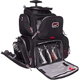 G.P.S. Bags Rolling Handgunner Backpack, Black, Small