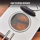 Swan 3L Stainless Steel Deep Fat Fryer 2kW Viewing Window SD6040N view 5