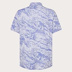 Oakley Men's Jacquard Polo, Duality Swirl New