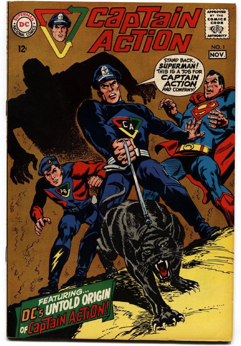 captain action comic book
