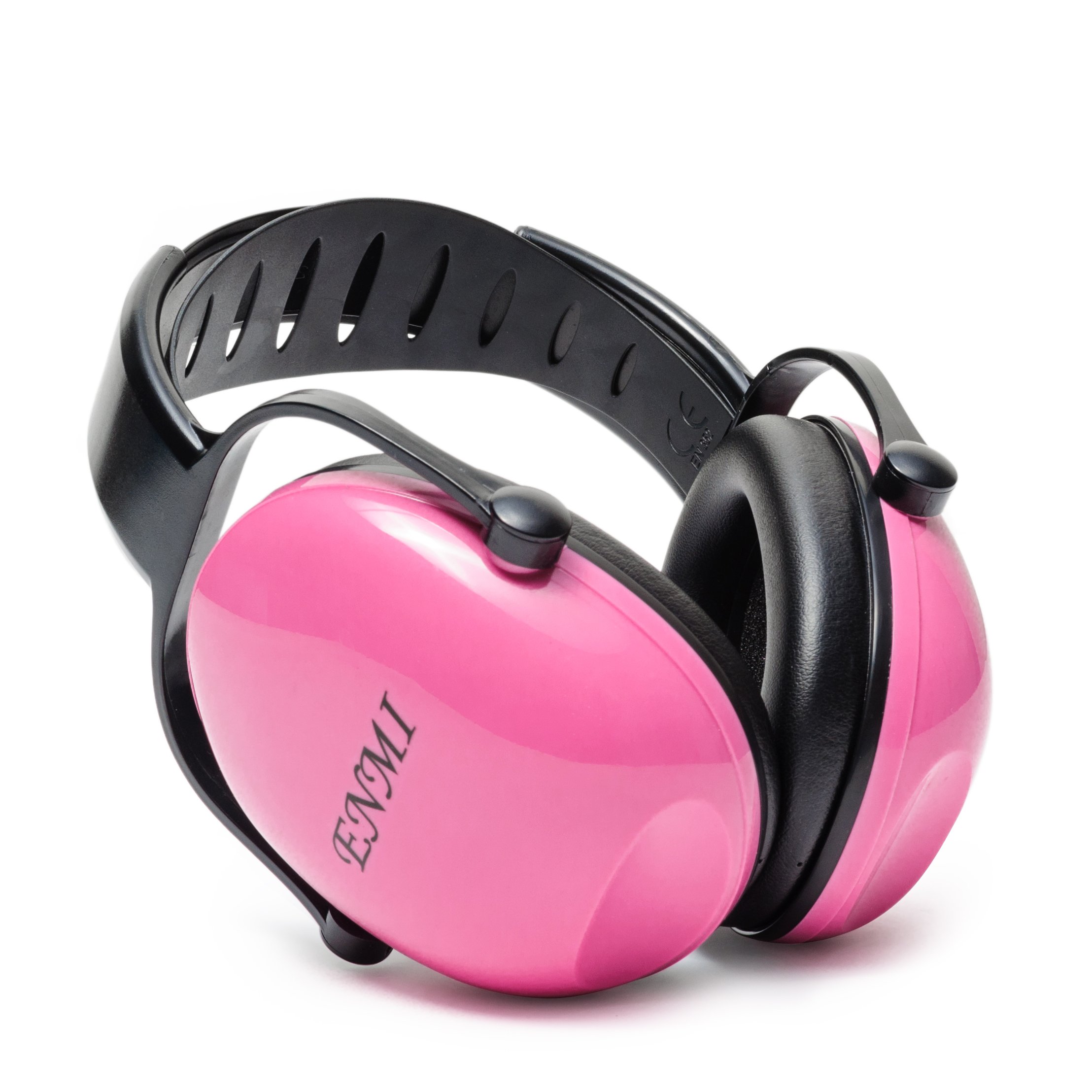 Enmi Baby Ear Defender Hearing Protection Earmuffs Noise Reduction, 3 months+, Blue, Comfortable for Travelling ，Leaning， Rest (pink)