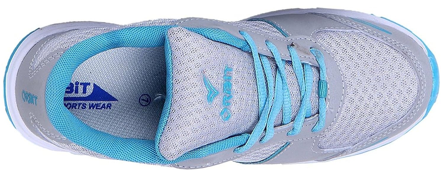 orbit women sports running shoes grey firoji ls 005