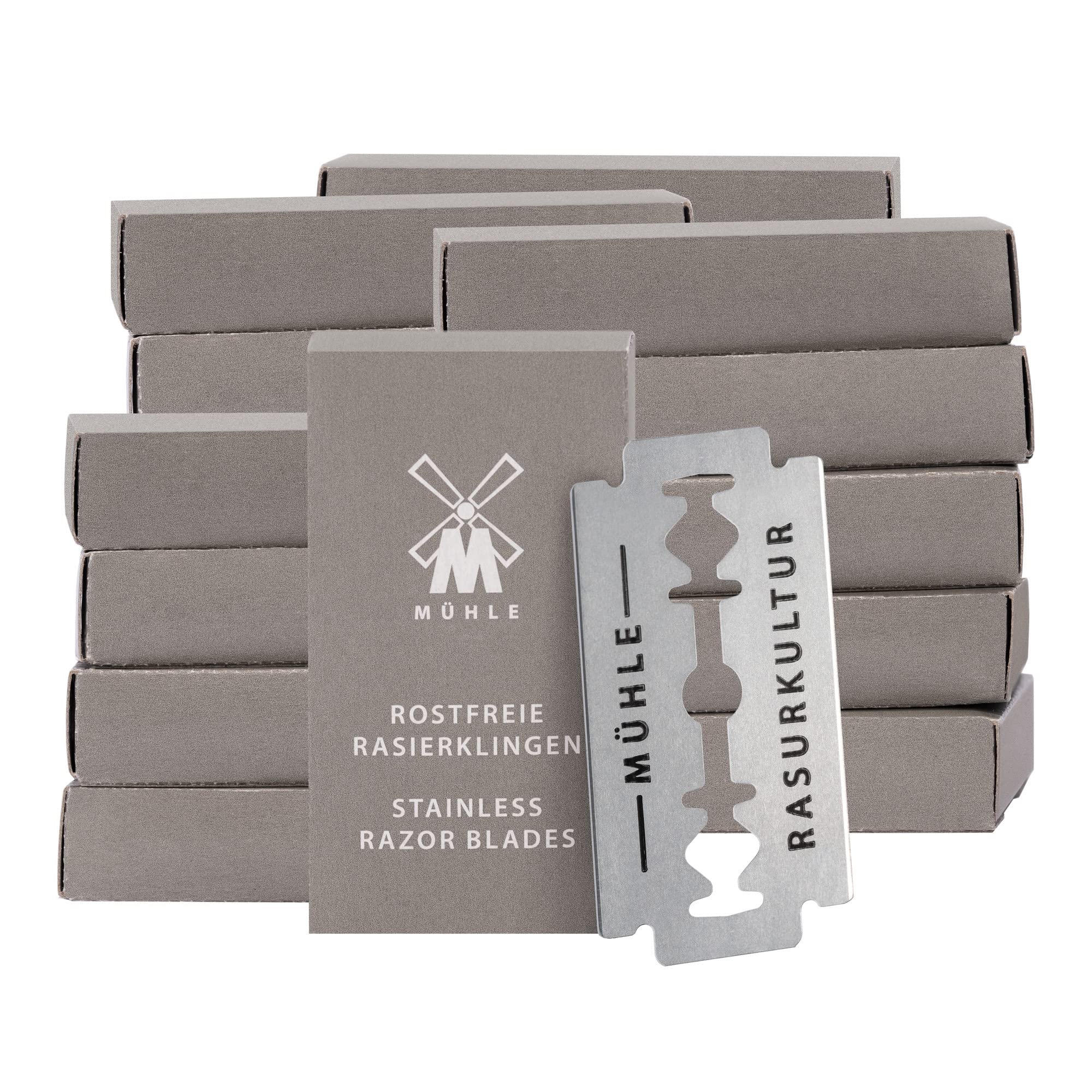 MÜHLE Double Edge Razor Blades 20 Packs of 10 Sleeve