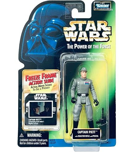 (未使用･未開封品)Star Wars Power of the Force Tie Fighter Pilot Action Figure with Imperial Issue Blaster Pistol Amazon.com: Star Wars Power of the Force Tie Fighter Pilot