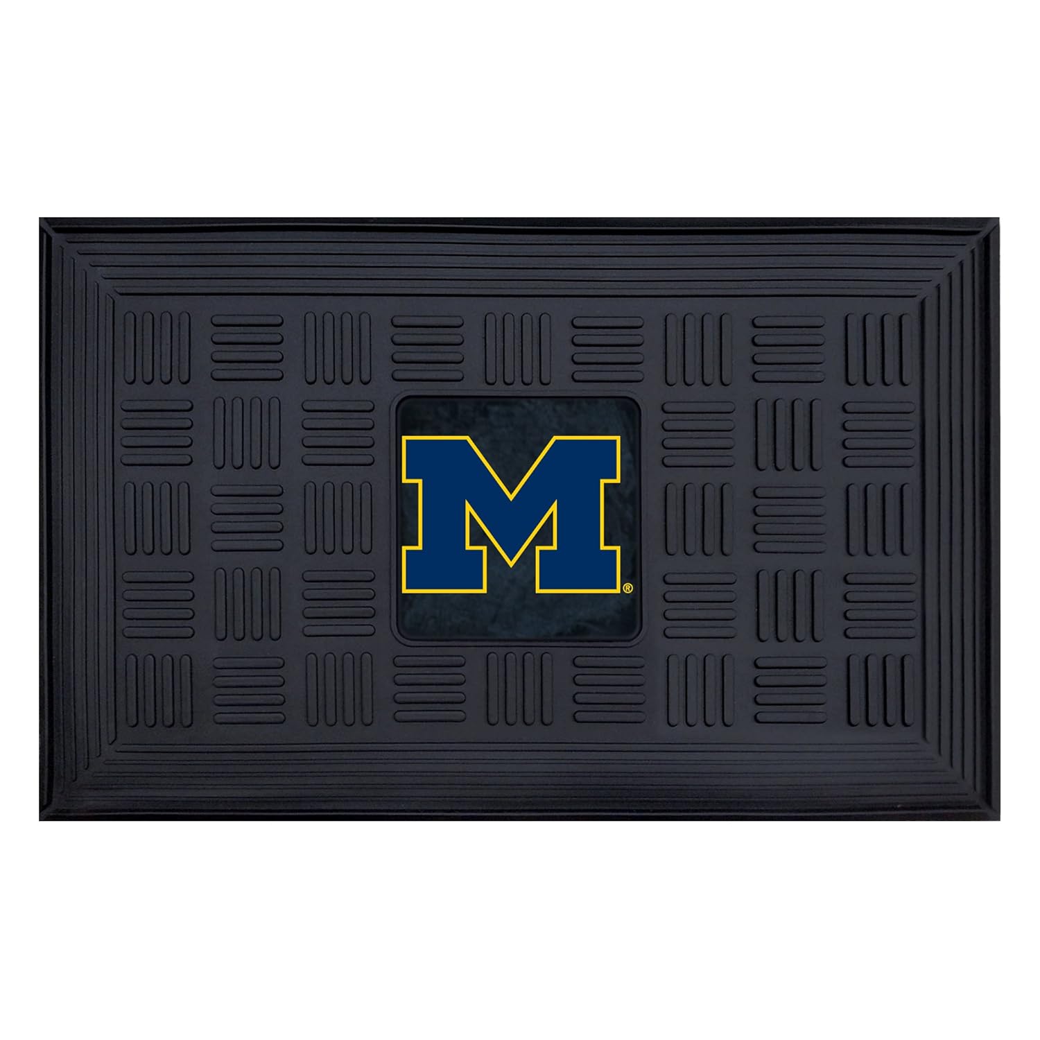 FANMATS NCAA University of Michigan Wolverines Vinyl Door Mat