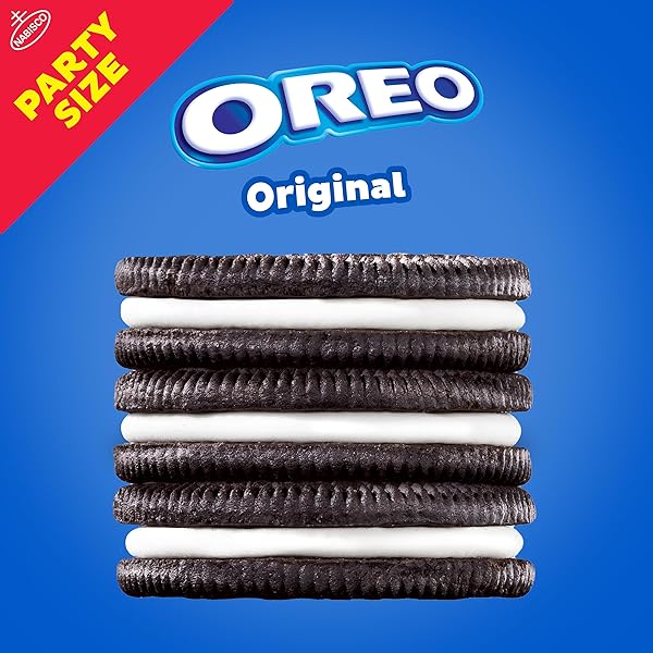 OREO CHOCOLATE SANDWICH COOKIES, PARTY SIZE, 24.16 OZ