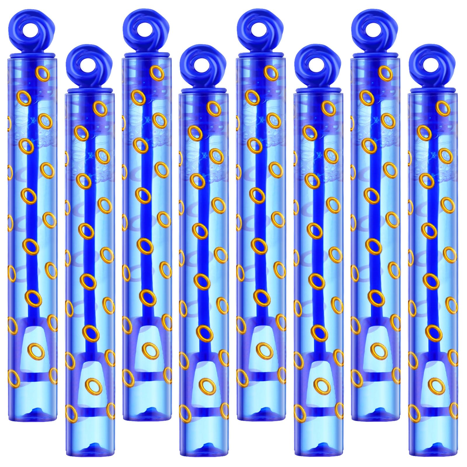 Photo 1 of *MISSING PARTS*
Rotatingpals 32 Pcs Blue with Gold Ring Print Bubble Wands Bubbles Party Favors for Adult Summer Activity Birthday Gifts Carnival Goody Bag Stuffers Wedding Supplies
