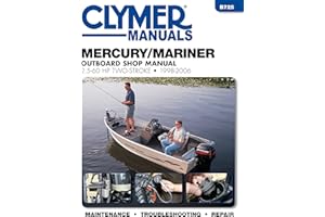 Mercury/Mariner Outboard Shop Manual: 2.5-60 HP 1998-2006 (Clymer Manuals: B725)