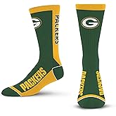 For Bare Feet NFL Unisex Nfl Mvp Crew Sock Medium