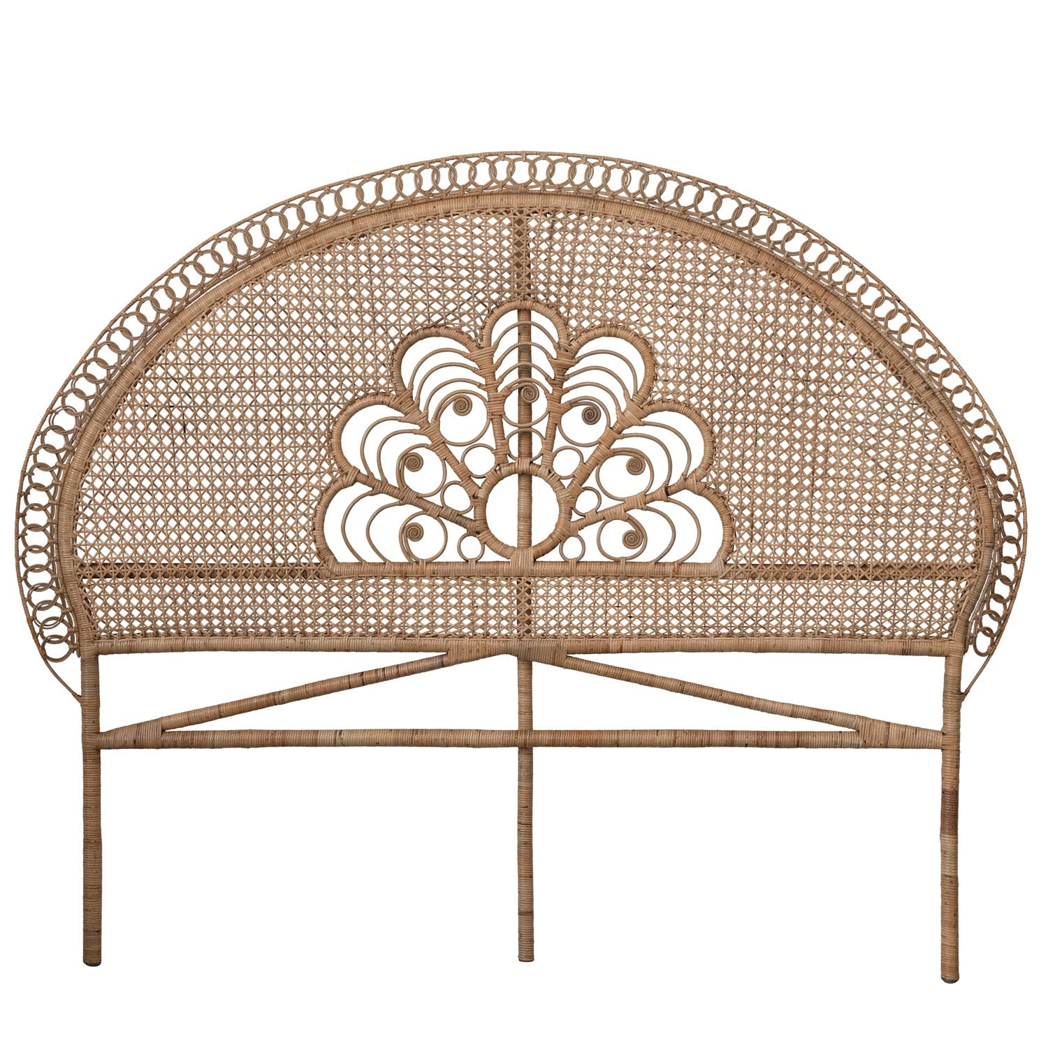 Photo 1 of Creative Co-Op Handmade Rattan King Size Headboard