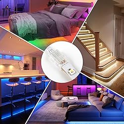 RGBZONE 3 Pin 8mm LED Connector Kit with 10pcs LED