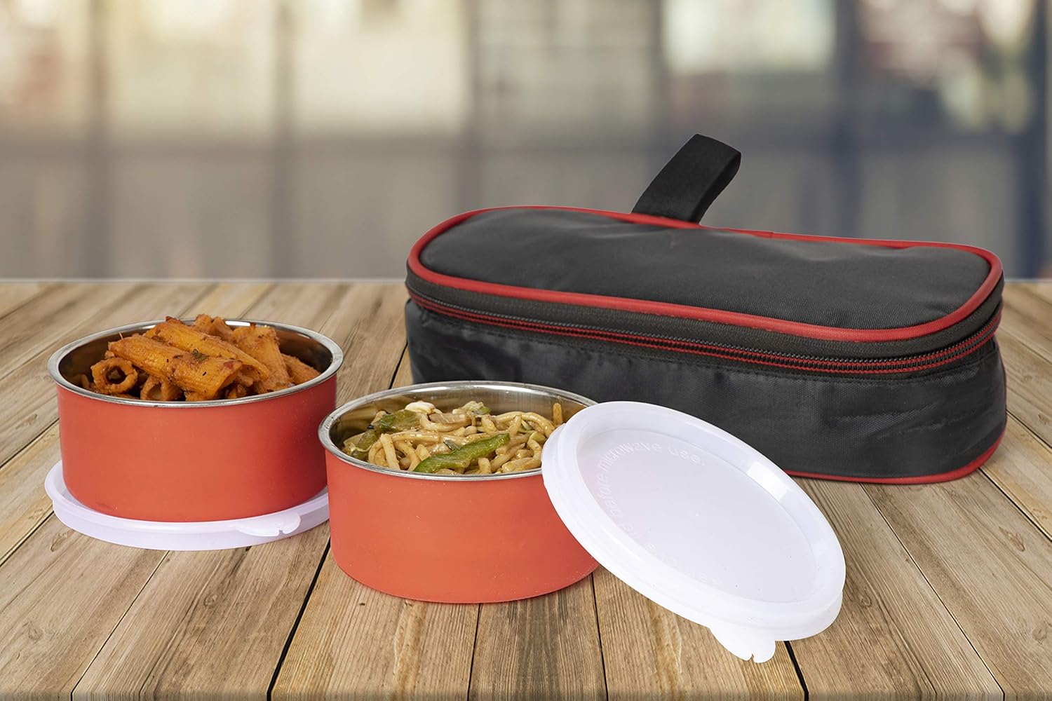 Buy AURUMWARE Executive Lunch Insulated Stainless Steel 2 Container