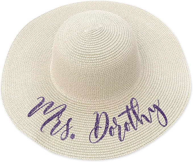 Mrs Floppy Sun Hat Bride Hat Beach hat 