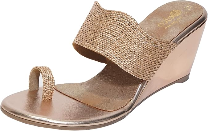 Amazon.com | Delco FT Women Sultan Casual Medium Chappal (D5-7071M)(5UK/India)(36EU) Brown | Flats