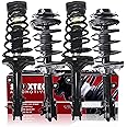Shoxtec Full Set Complete Struts Assembly Replacement for 2005-2009 Hyundai Tucson 2005-2010 Kia Sportage Coil Spring Shock Absorber Kits Repl. 172222 172221 172219 172220