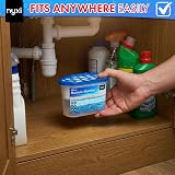 Nyxi Dehumidifier Set 24 x 500ml Interior Moisture Absorbers White view 7
