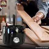 Graintex 18 Pocket Rip-stop Canvas Grab Bag Tool Organizer Pouch Drawstring view 9