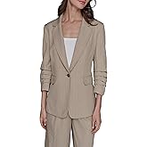 Karl Lagerfeld Womens Pull on Studded Jacket Blazer