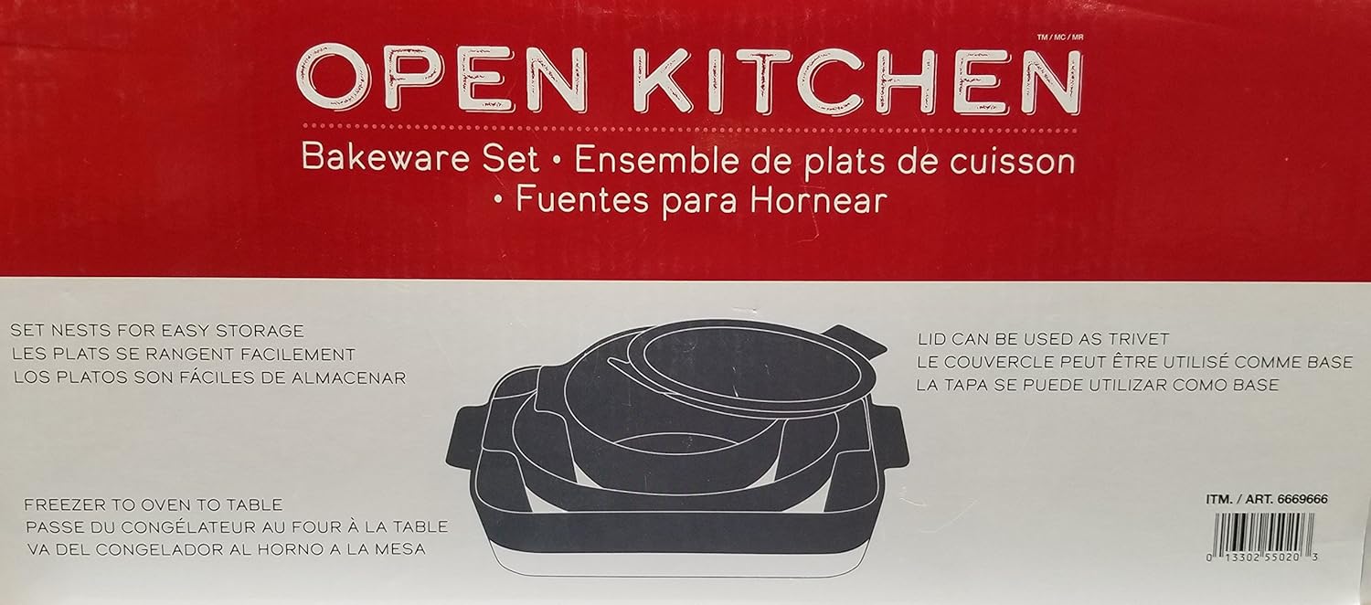 bakeware serving set