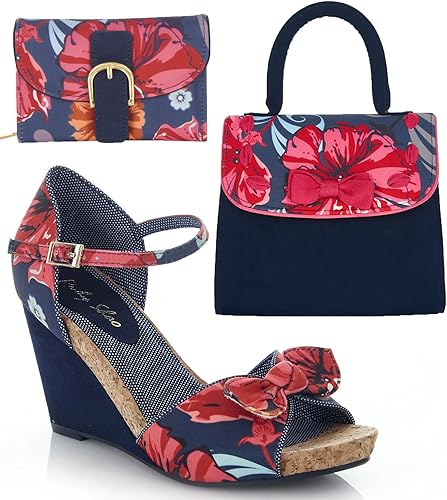 sandals with matching purse