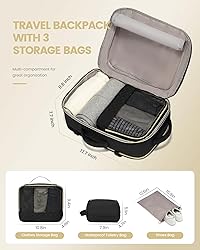 LOVEVOOK Travel Backpack for Women, Carry on