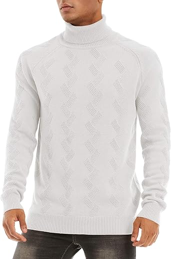 men's heavyweight cotton turtleneck